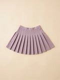 Pleated Mini Skirt