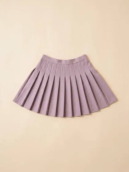 Pleated Mini Skirt