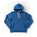 Fleece Hoodie — Cobalt product photo