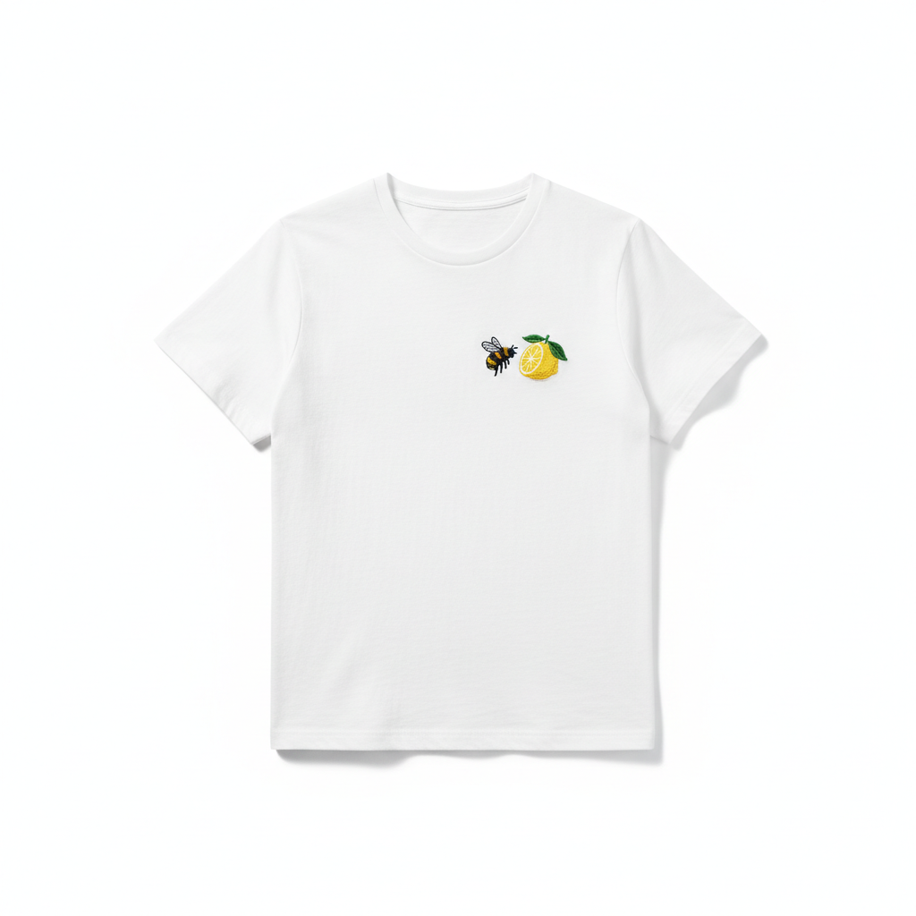 Graphic Print Tee — Lemon Bee product photo