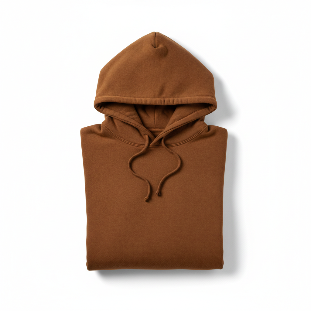 Heavyweight Hoodie — Chestnut product photo