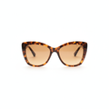 Oversized Cat-Eye Sunglasses — Tortoise product photo