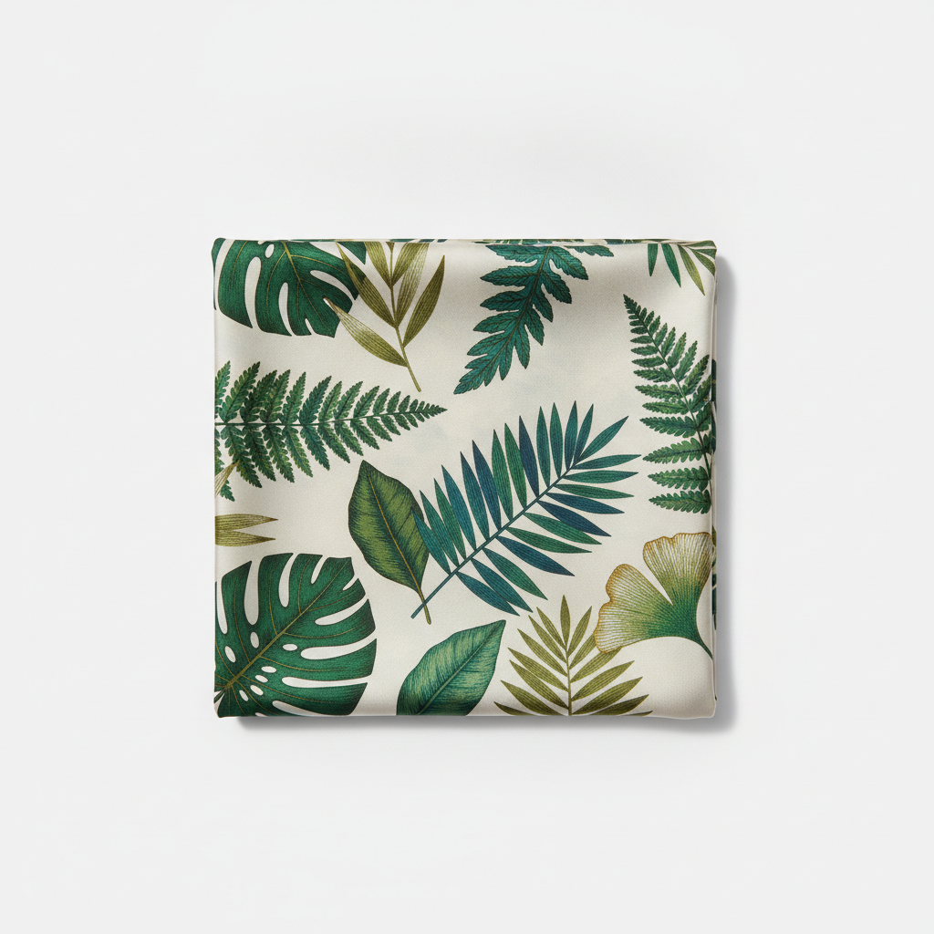 Silk Scarf — Botanical Print product photo