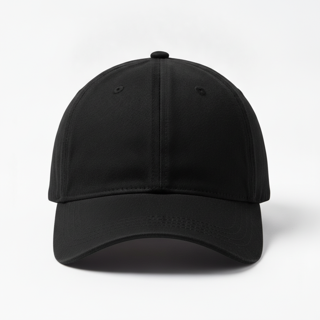 Structured Baseball Cap — Black product photo