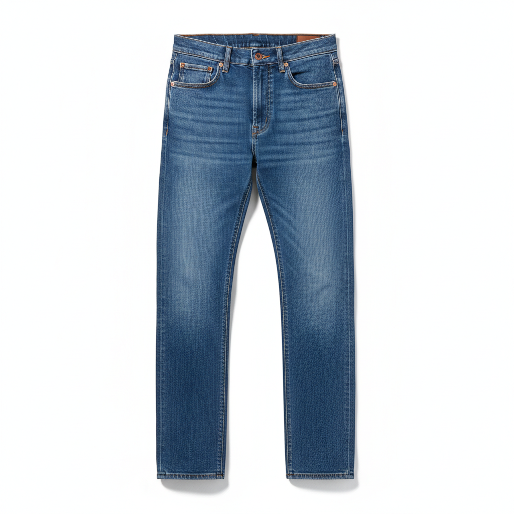 The '90s Straight Jean — Mid Wash product photo